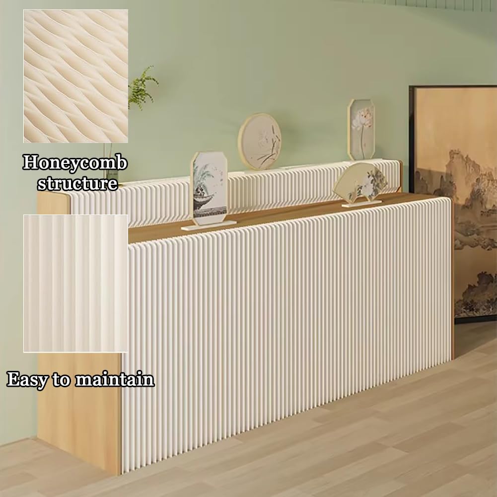 Bancone/Tavolo Espositivo Pieghevole Due in Uno, Espositore per Negozi A Doppio Strato, Espositore per Artigianato, Tavolo Espositivo Pieghevole Commerciale,L100×w61×h118cm