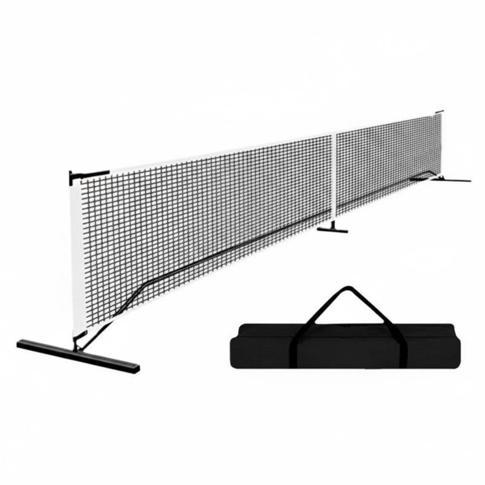 Rete da Pickleball Portatile Uso Interno Ed Esterno Rete da Pickleball Standard Leggero Attrezzatura Sportiva per Ragazzi, Allenamento, All'aperto