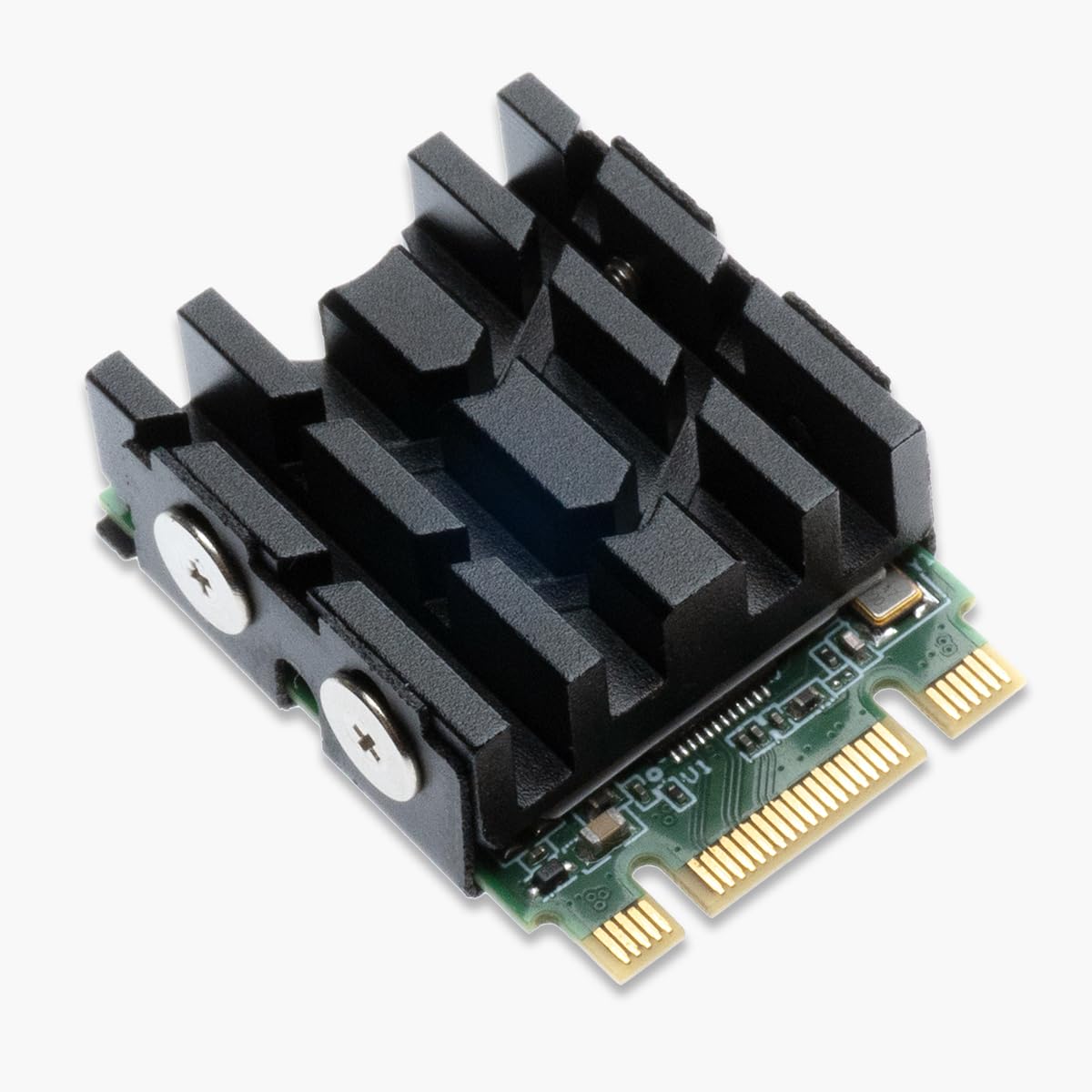 M.2 2230 - Disipador de calor SSD de aluminio con almohadillas térmicas para SSD M.2 2230