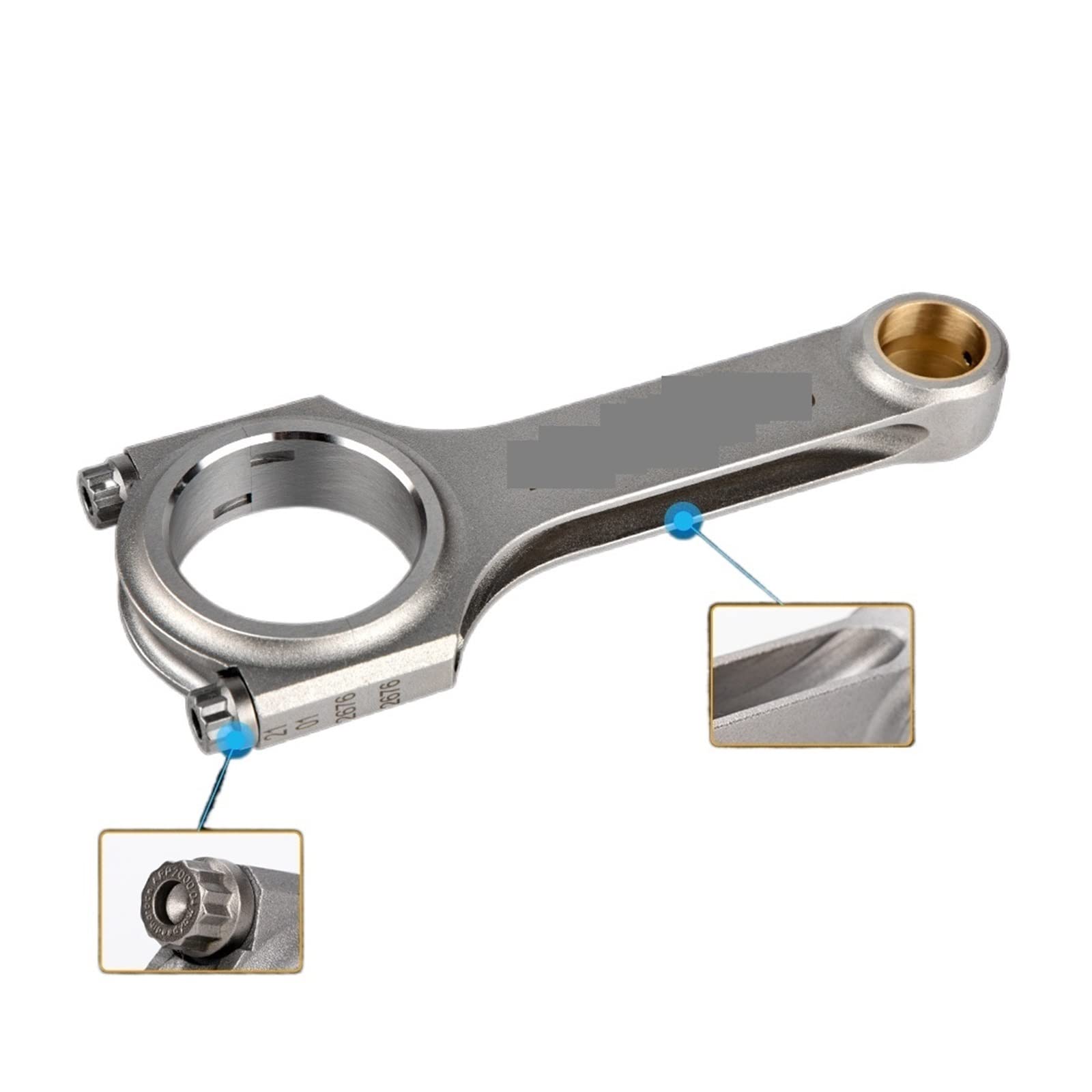 Kit Bielle Eagle Forged 4340 H-Beam Avec Vis ARP Pour Nissan Silvia S13 CA18 - Neuf