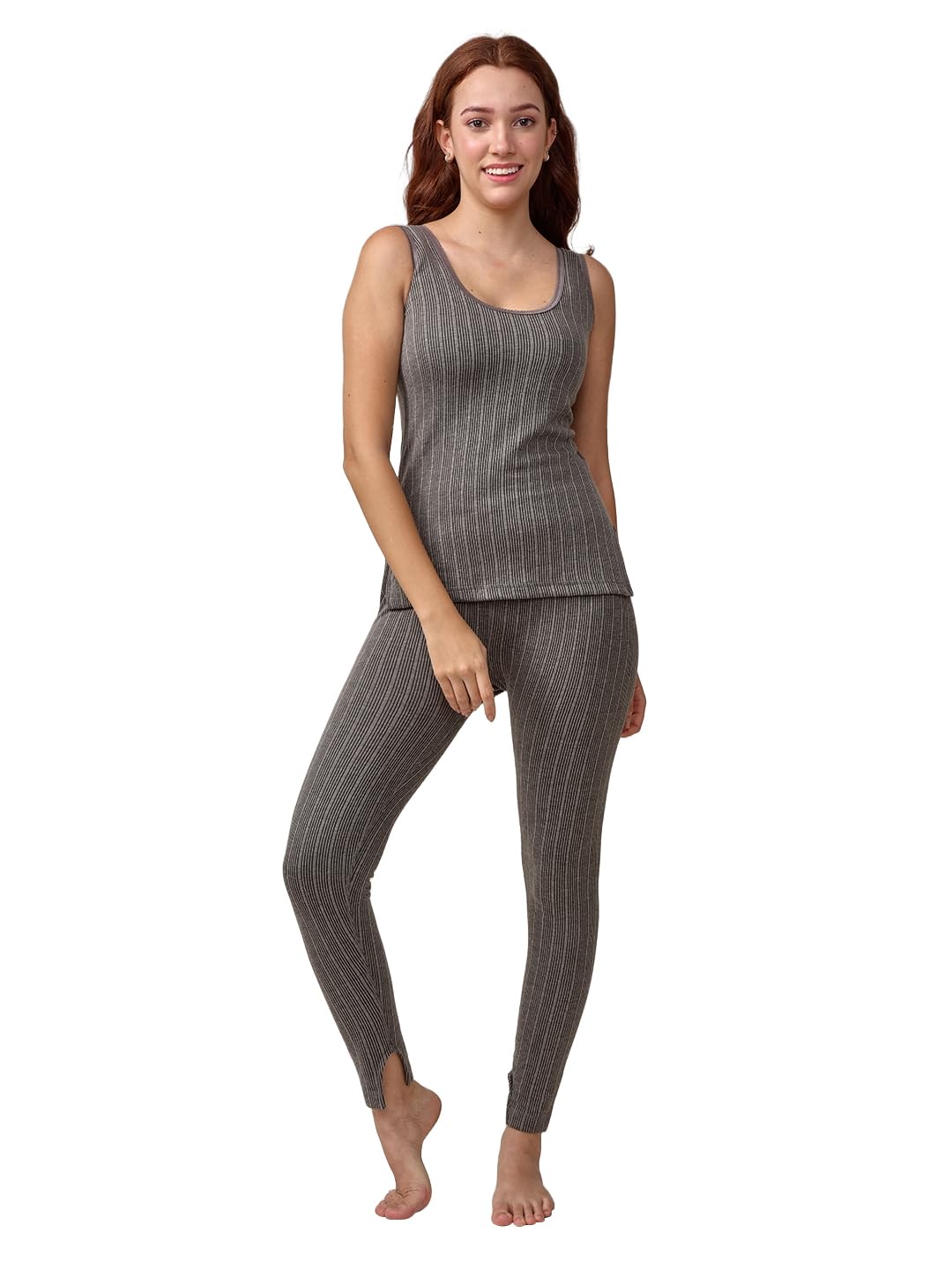 Ladies Slips Set | Regular Fit | Grey-image-42