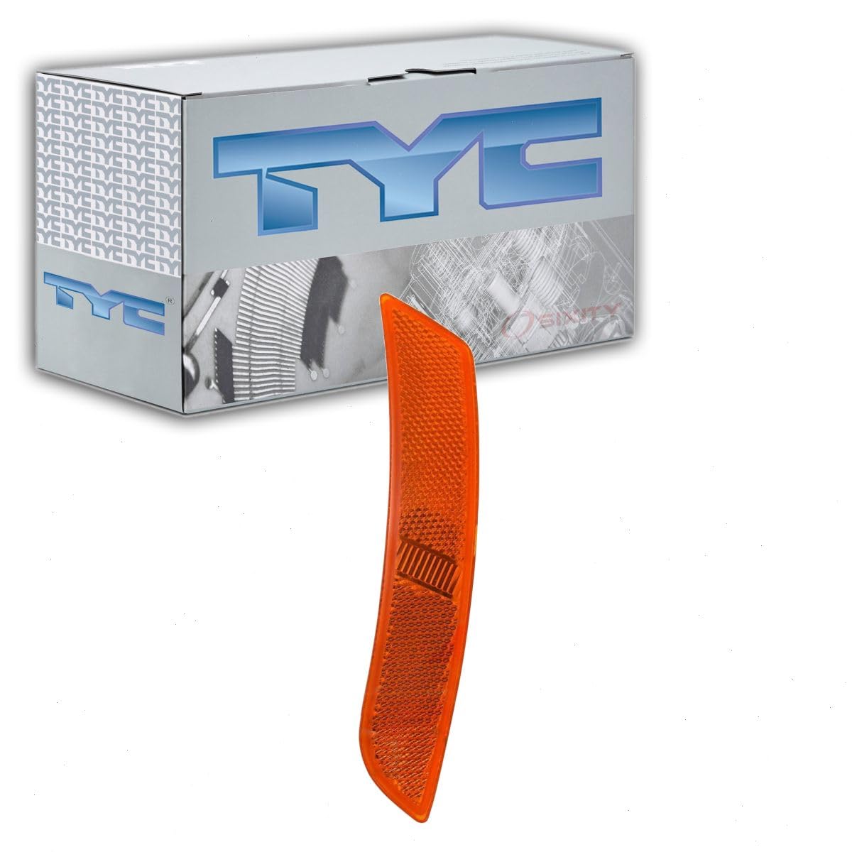 TYC Front Right Side Marker Light Assembly compatible with Chevrolet Camaro 2016-2020