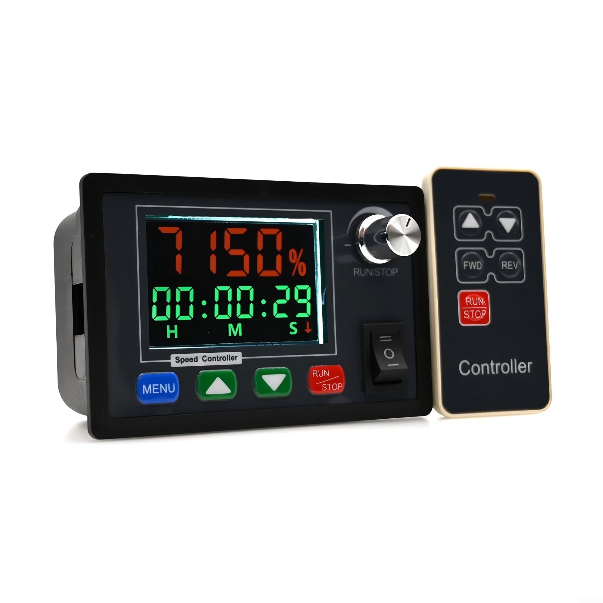 Motore a Spazzole Controller 30A Wireless Telecomando LCD