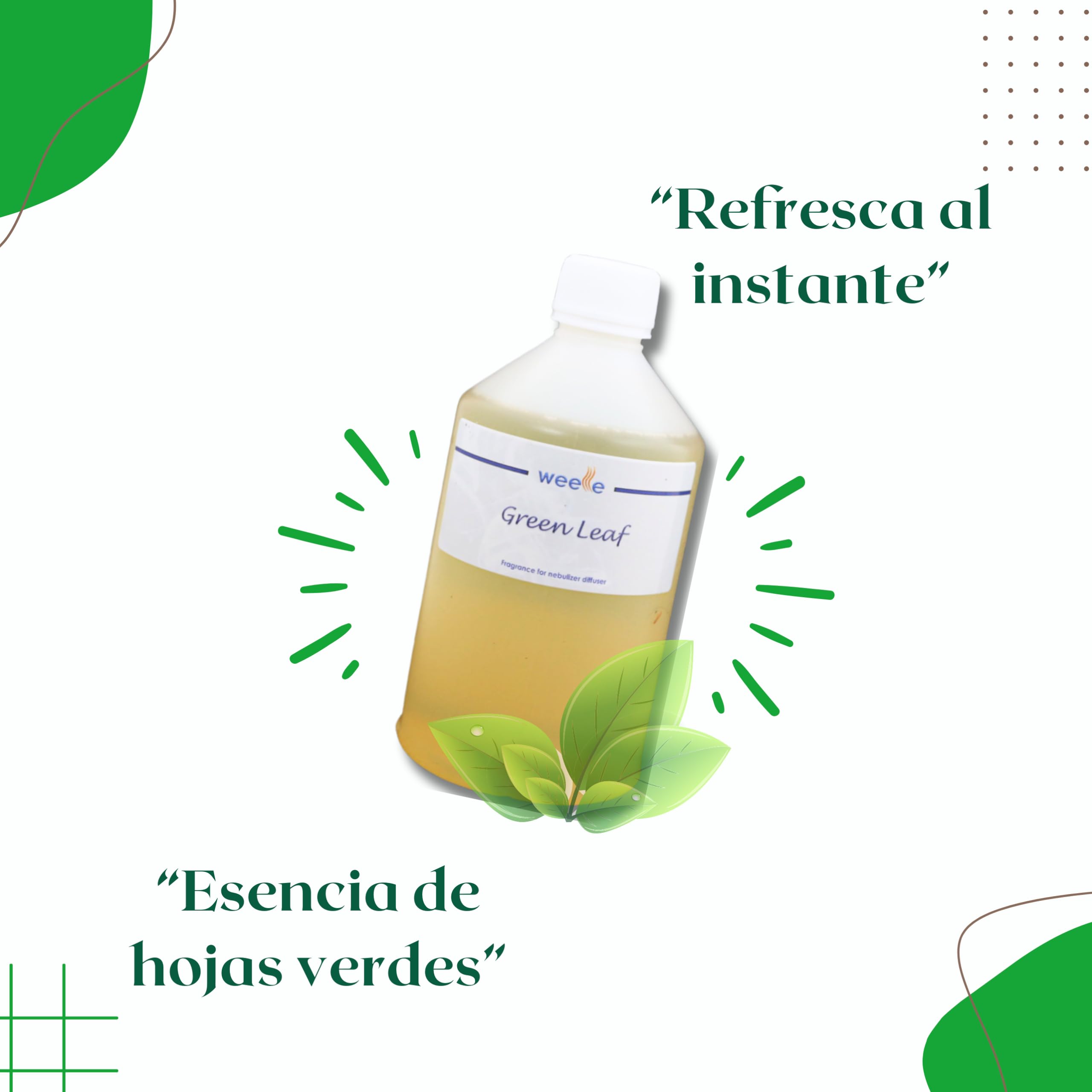 Recambio Ambientador para Difusores de Nebulización Profesionales 500 ml Perfume para Hogar