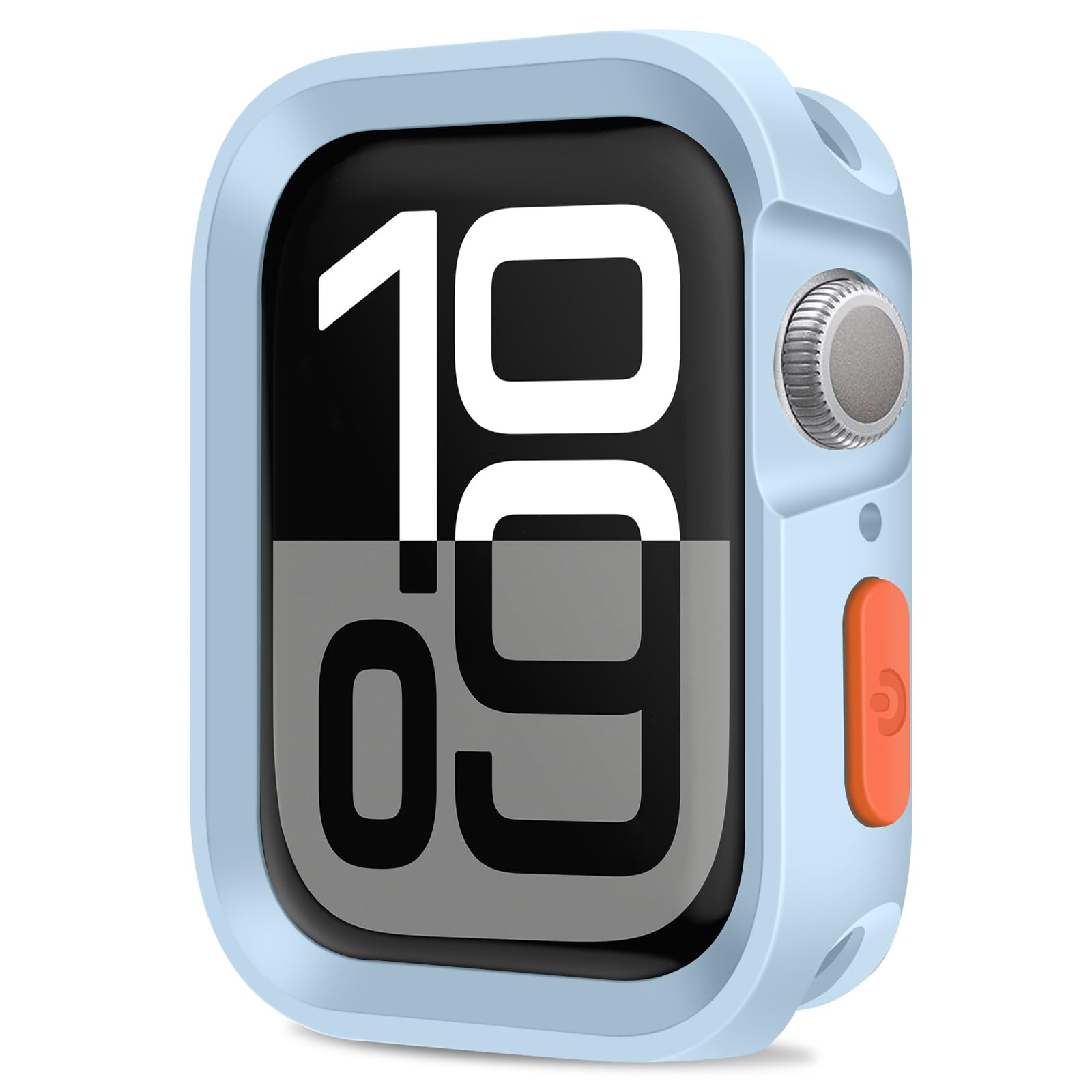 Amizee Rugged Case Compatible with Apple Watch Case Series 11/10 46mm, Soft TPU Shockproof Bumper Drop Proof Protective Cover Compatible with iWatch -