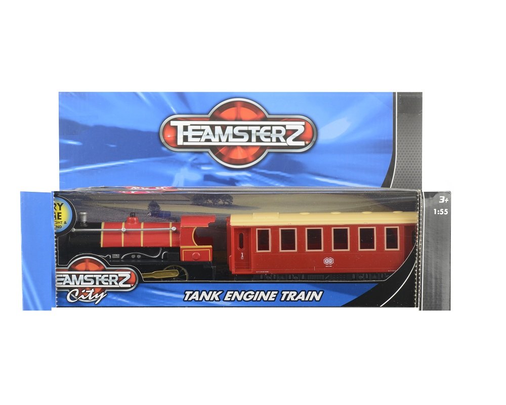 Teamsterz - City Tank Engine Train - Red With Sound - 1:55 Scale