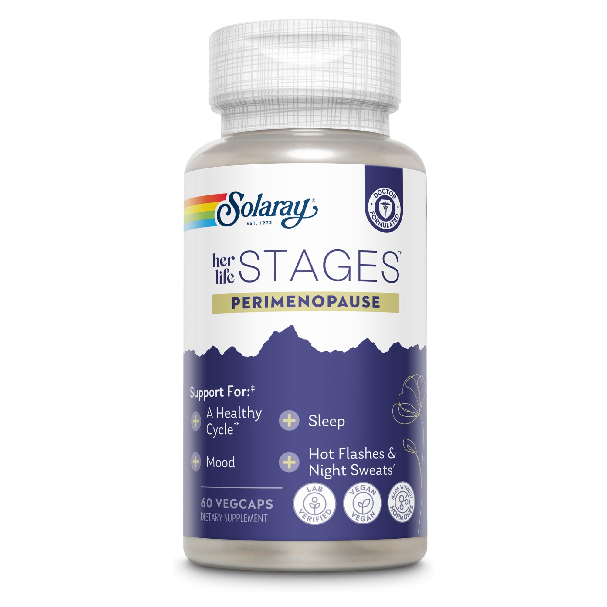 Solaray Stages: perimenopausia | probado en laboratorio