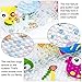Cartoon Non Slip Bathtub Mat for Kids, Non-Slip Bath Shower Mat Massage Mat Floor Tub Mats for Toddlers Children Baby with Strong Suction Cups, 15.5 * 27 Inch Clear Sea Animal