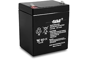 Casil CA1240 Genuine 12V 4Ah SLA Alarm Battery: Peace of Mind, Power Backup Assured