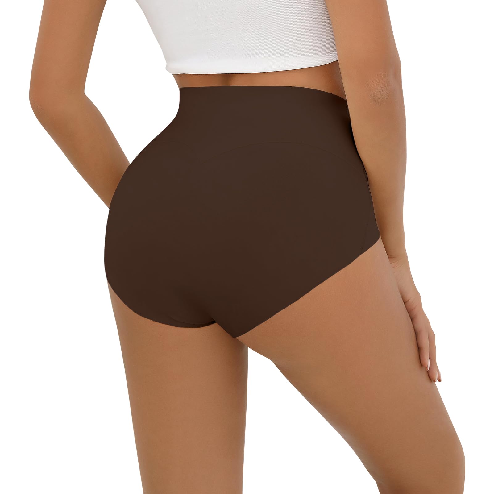 FallSweet Mutande Donna Mutande Pancera Contenitiva Intimo Modellante Donna Vita Alta Senza Cuciture Slip Culotte Taglia EU