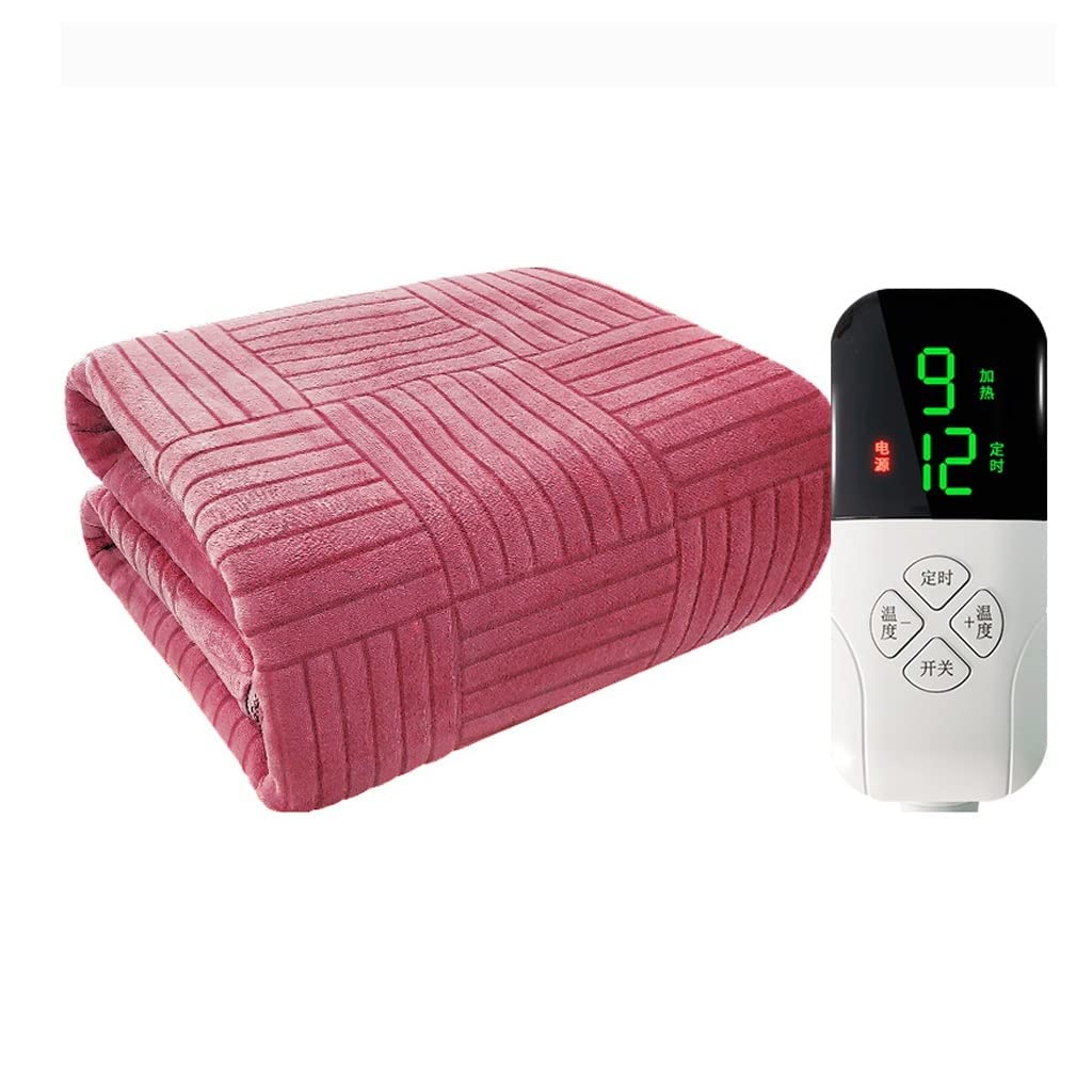 Amazon.co.jp: Electric Blanket Double Bed Heating Blanket Smart Warm Blanket  Warm Heater Bed Thermostat Safe Heating (Color: Gray, Size: 180x150cm) :  Home u0026 Kitchen