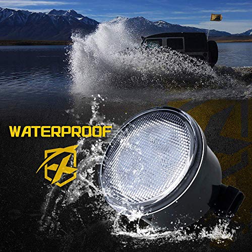 Image of Amber Clear LED Turn Signal Lights w /Parking Compatible with 07-18 Jeep JK