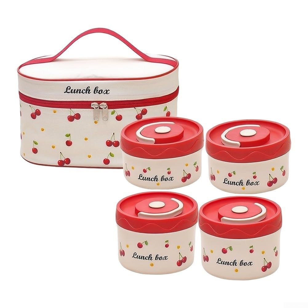 Juego Fiambreras para acero 304 600ml Sin BPA Reutilizables Juego