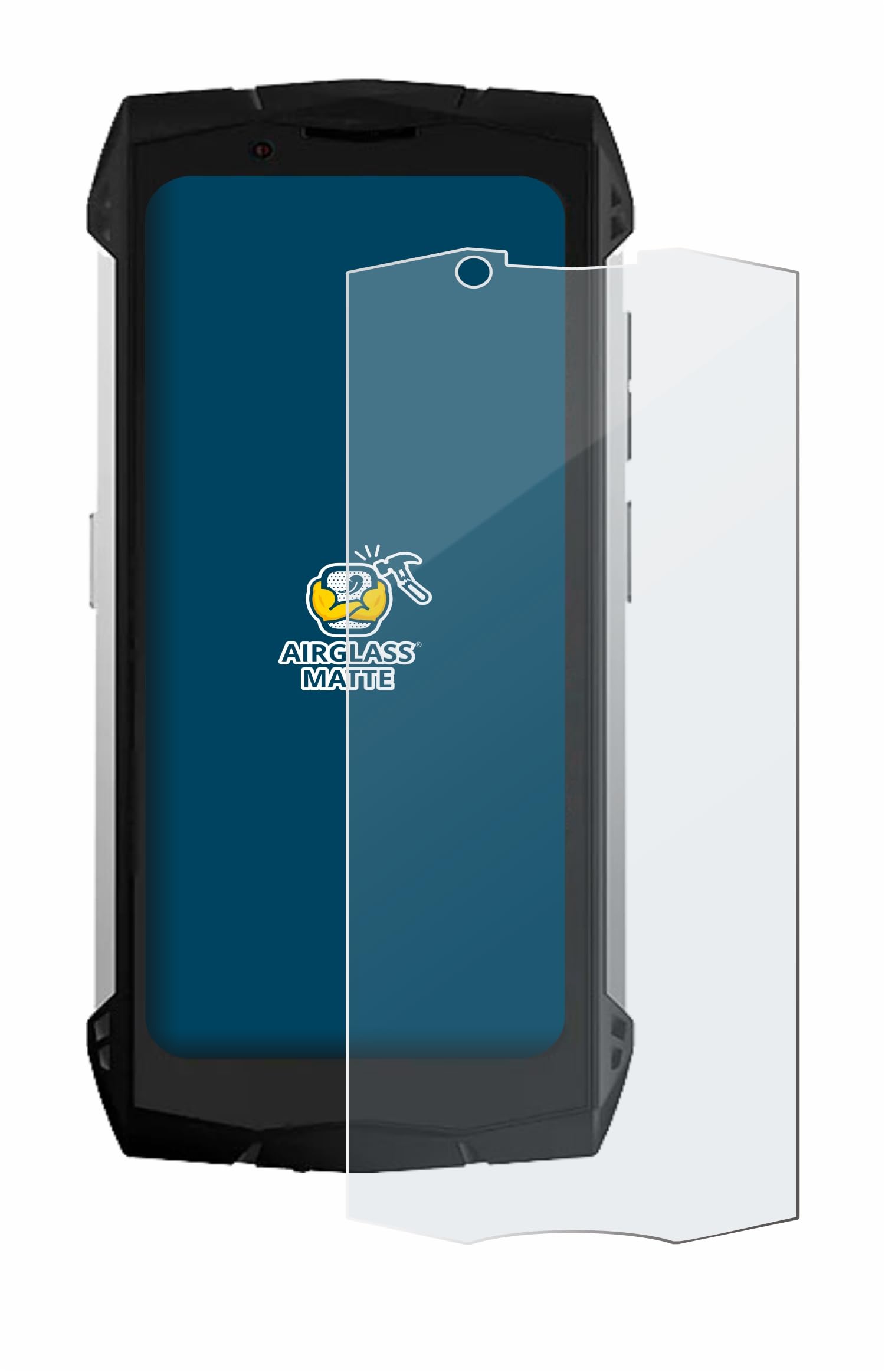 BROTECT AirGlass Pellicola protettiva in vetro per Doogee S61 Pro