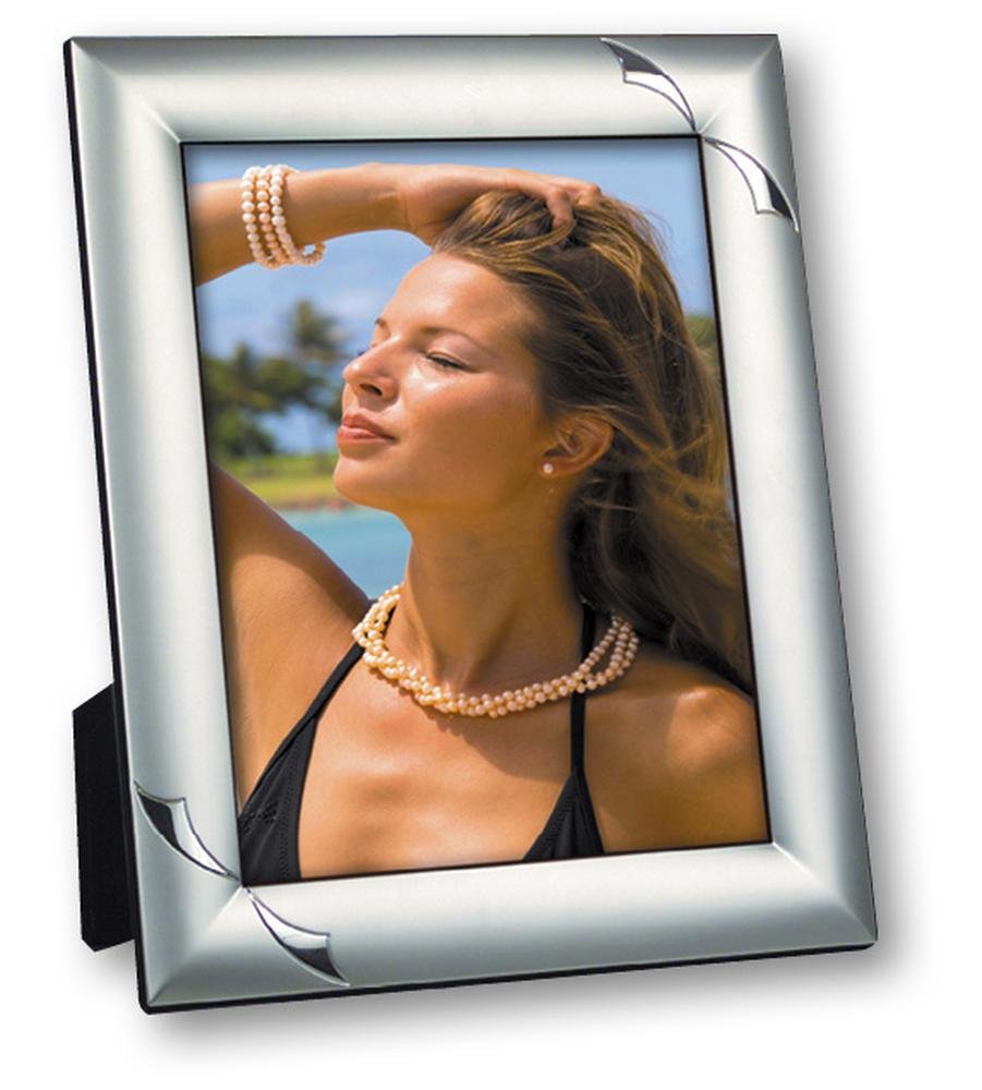Zep Corners Photo Frame, Silver, 20 x 25 cm