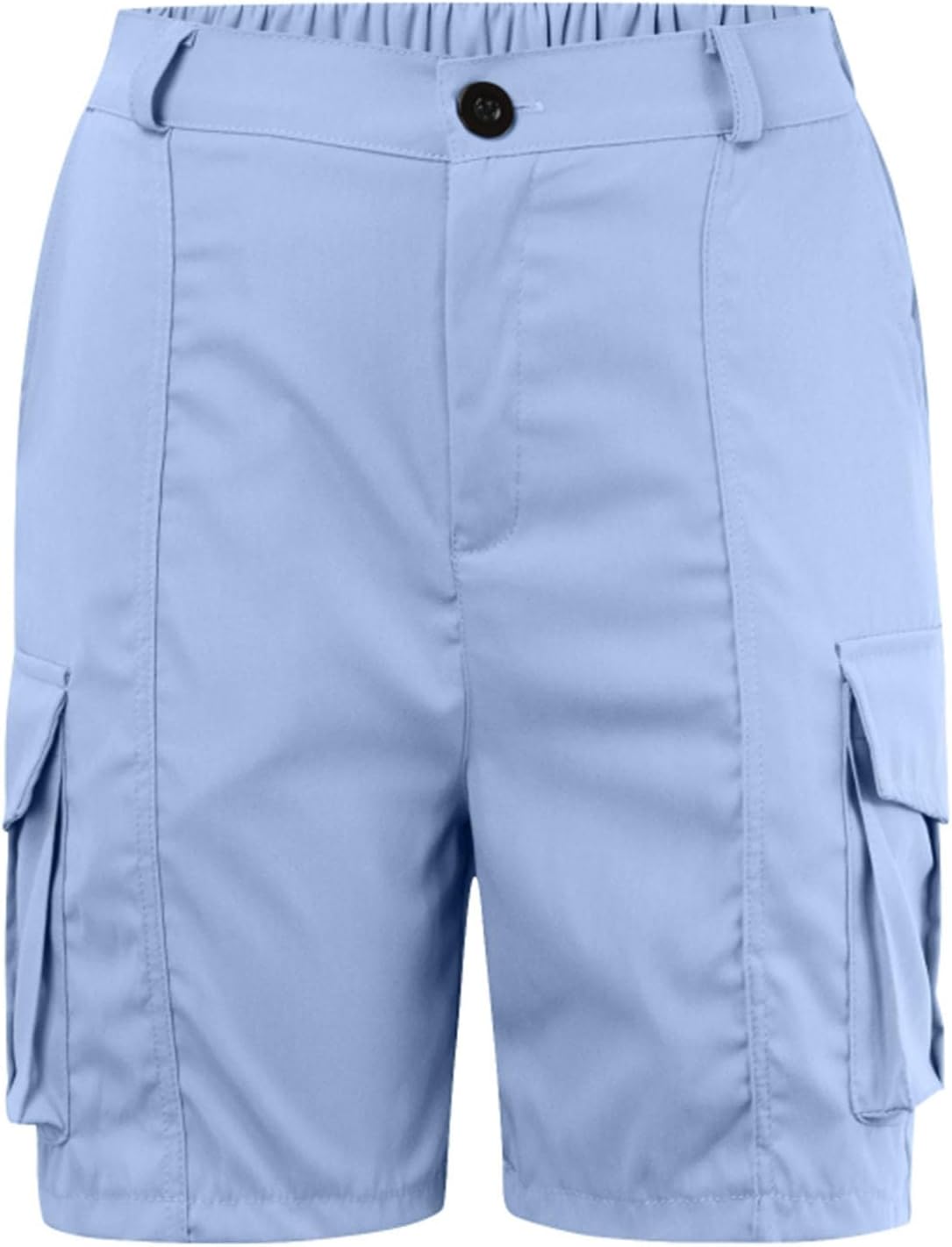Womens Hiking Cargo Shorts Quick Dry Casual Summer High Waisted Shorts with Pockets Outdoor Solid Fashion Clothes