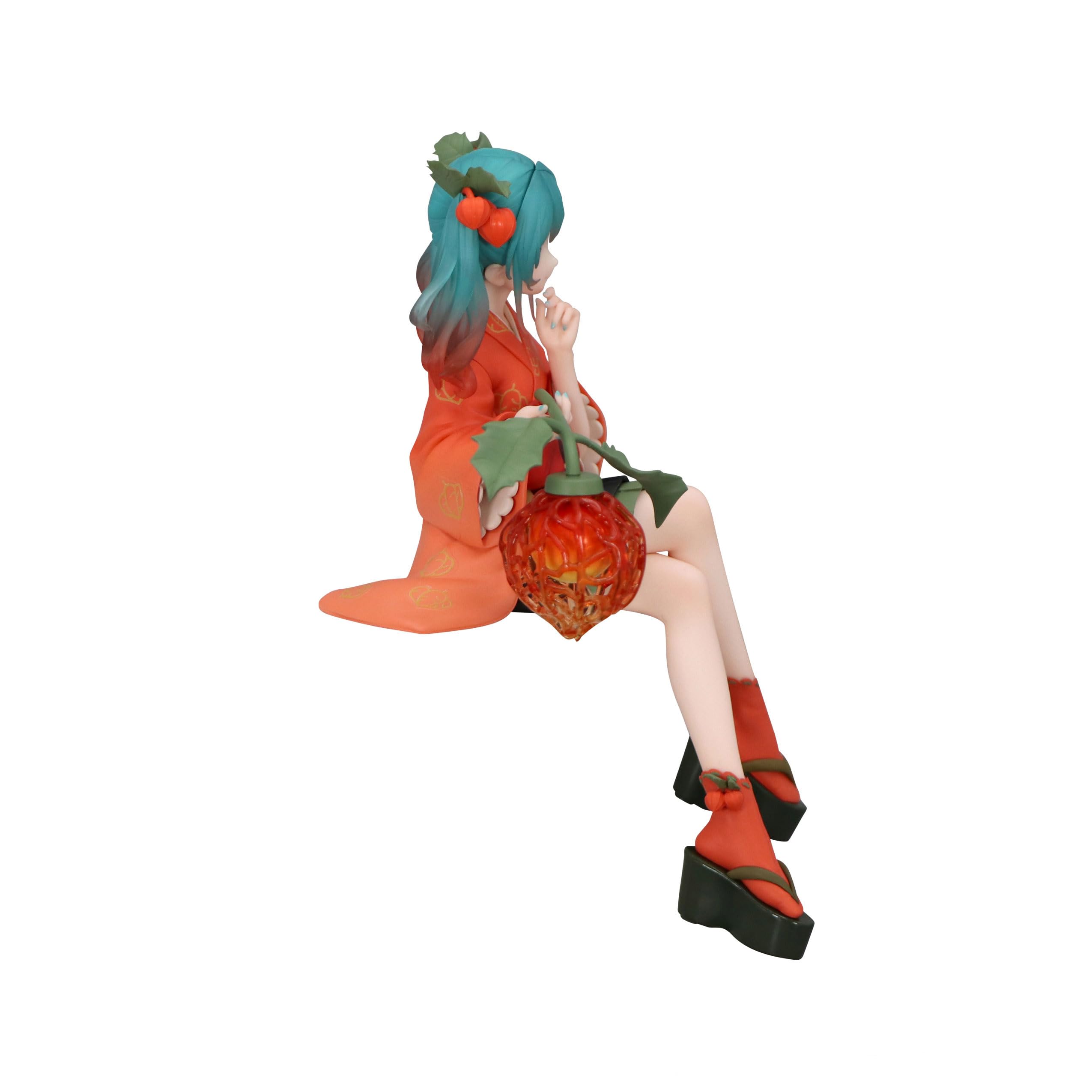 Hatsune Miku Noodle Stopper PVC Statue Flower Fairy Winter Cherry 15 cm