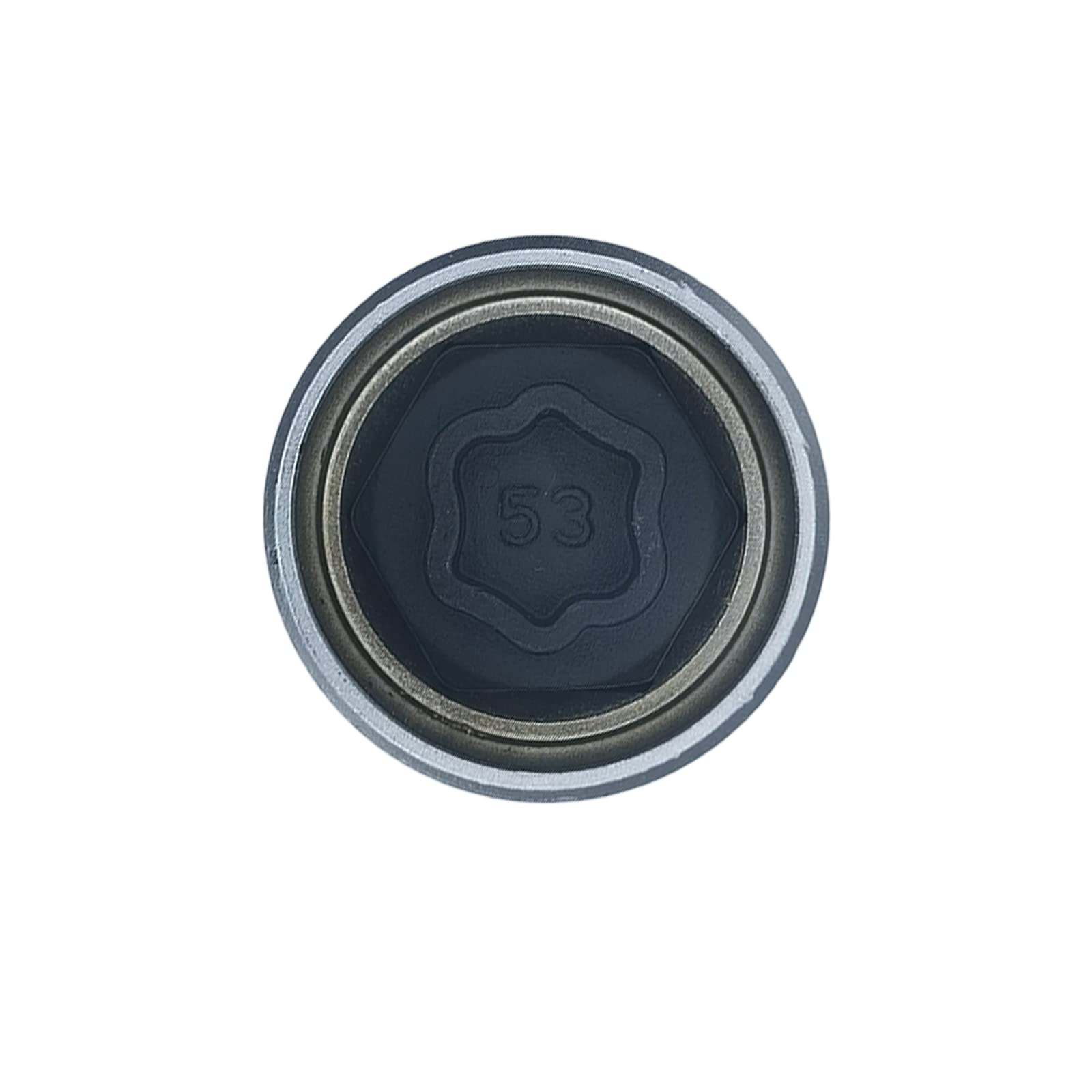 Chrome Steel Wheel Lock Lugnut Anti-Theft Lug Nut Screw Removal Socket Key Compatible for BMW Vehicles (53)