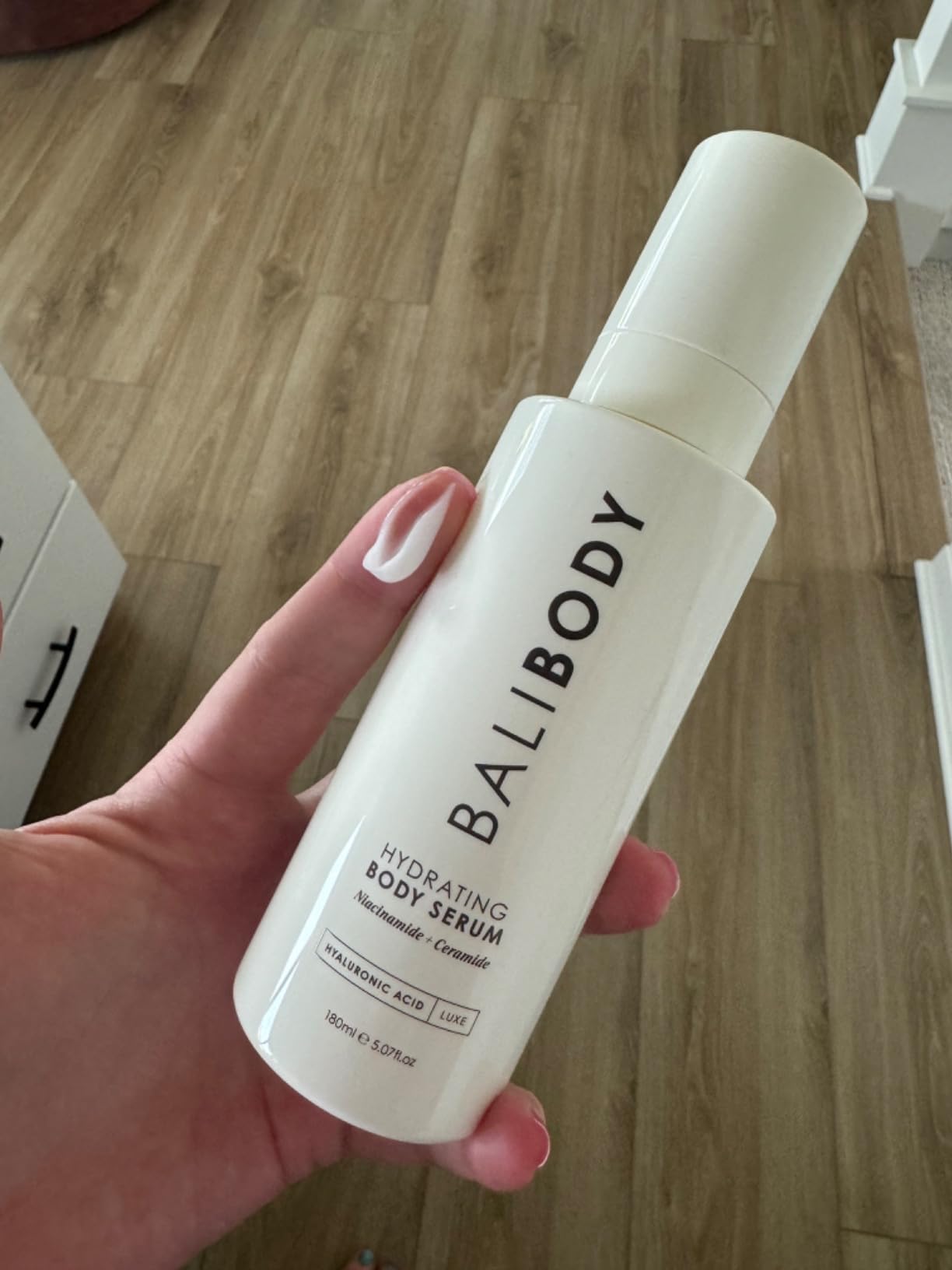 Bali Body Hydrating Body Serum | Daily Moisturiser with Hyaluronic Acid, Niacinamide and Ceramide | Self Tan Extender for All Skin Types | Vegan, Cruelty Free, Australian Made (150 ml / 5.07 fl oz)