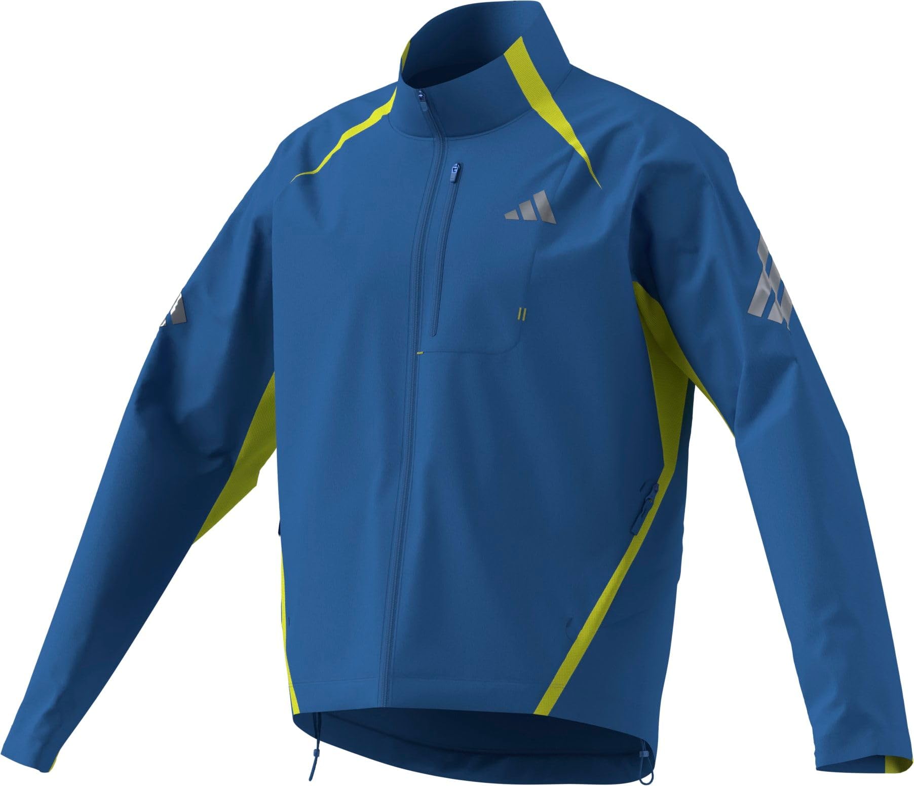 adidas heren ADI365 Running Iconic Formotion Jacket, ray blue, L