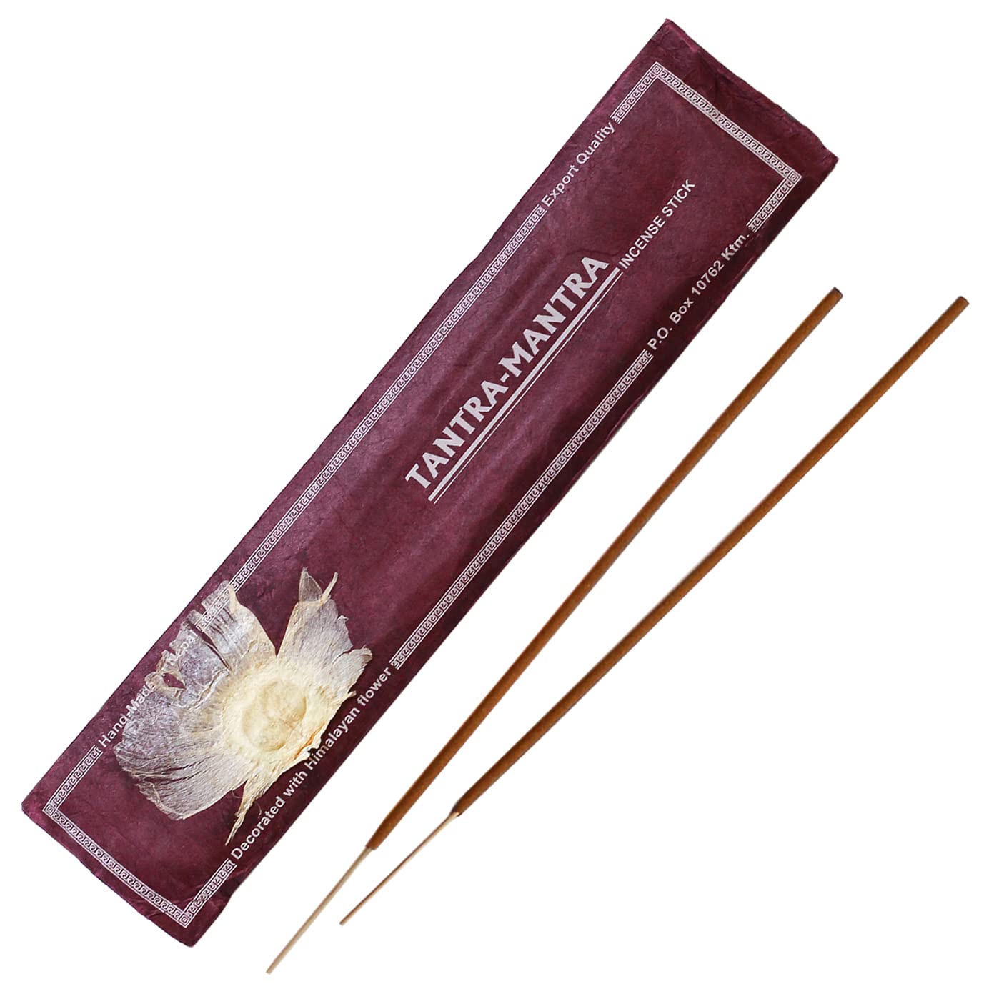 Bodhi® Premium Tantra Mantra Räucherstäbchen, aus Nepal, 100% natürlich & Bio,15 stück