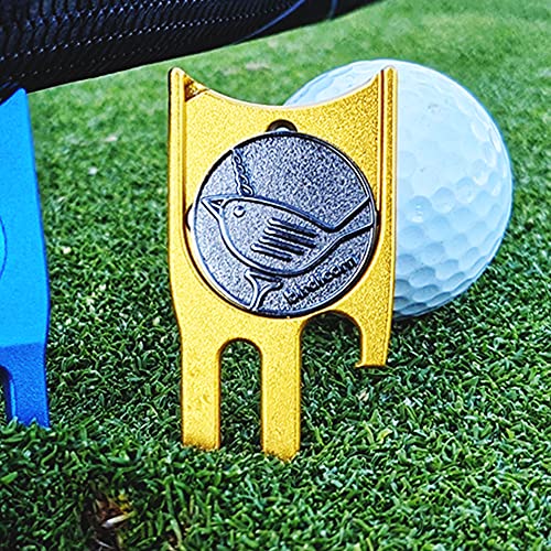 Birdicorn Divot Tool (Orange W/Ball Marker) #TOP2