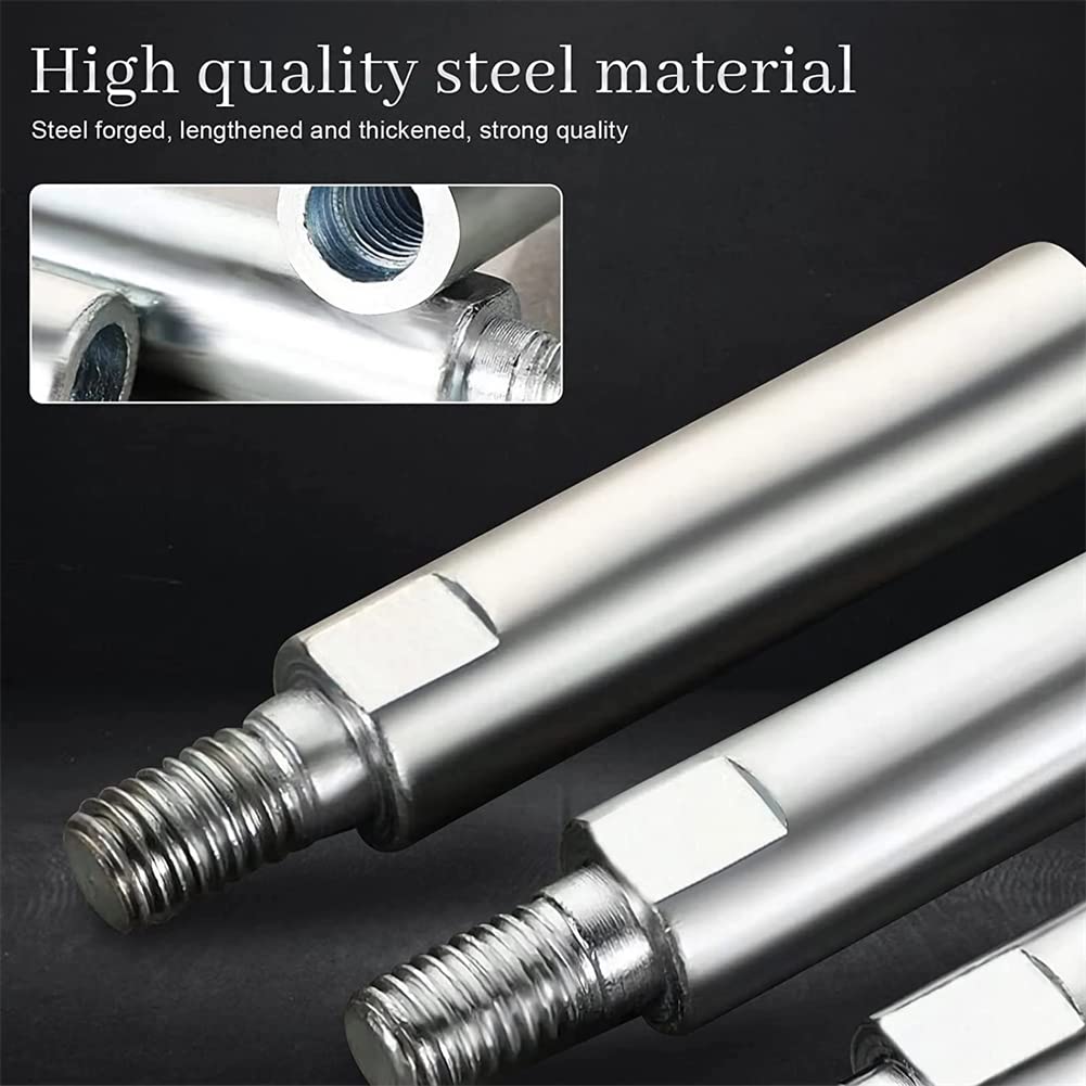 Kit 3 Rallonges Pour Meuleuse D'Angle M14 En Alliage D'Aluminium - 75mm, 100mm, 140mm Pour Polissage Et Accès Difficiles