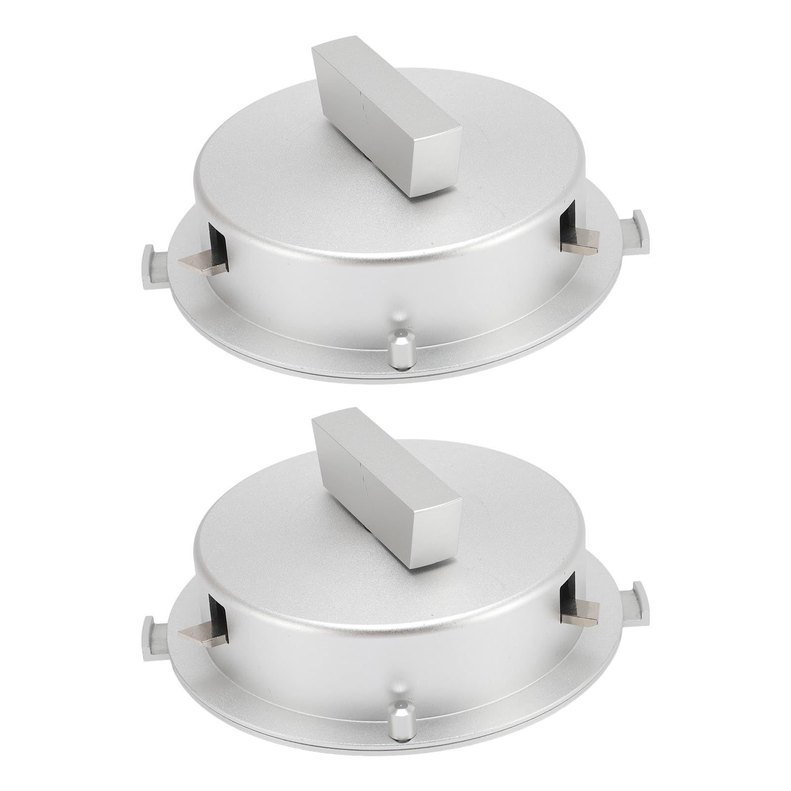 Aramox NAB Reel Hub Adaptador, 2 Unidades Aleación de Aluminio