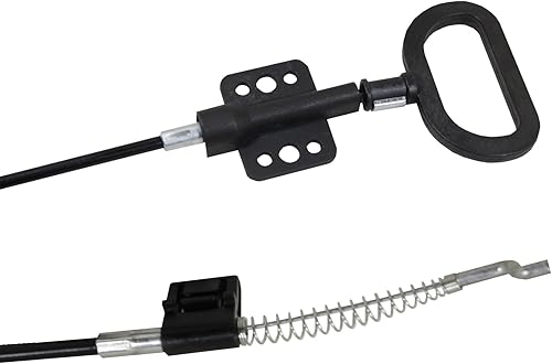 RRRP - Recliner Replacement Parts - Universal D Handle Cable - Spring SZ Hook Exposed 5.25" Length is 43" fits BerklineMajor Brands Couch Parachute