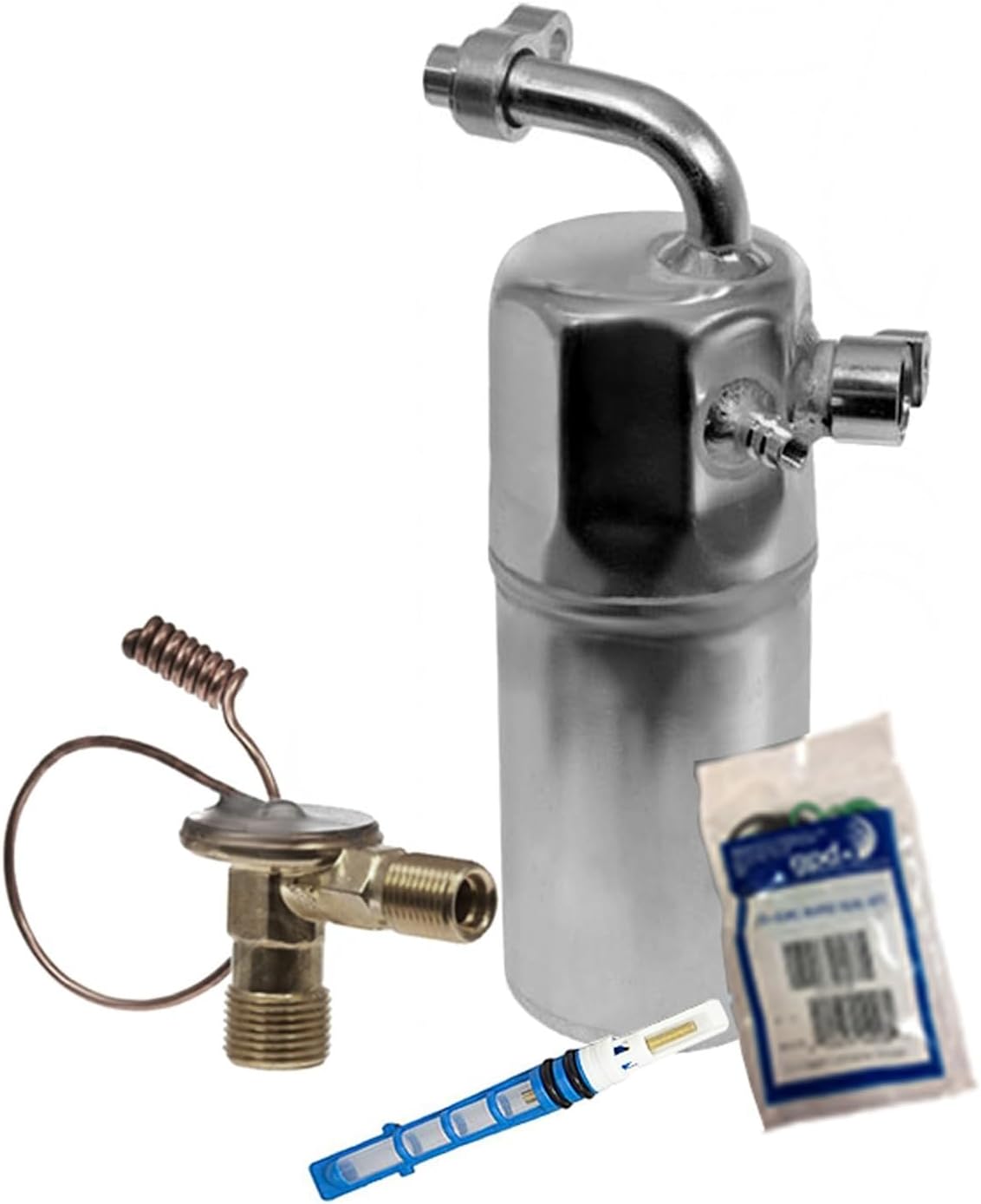 Replacement A/C Compressor Kit Fits Nissan Rogue 2011 2.5L I4 With 6-Groove Clutch Pulley