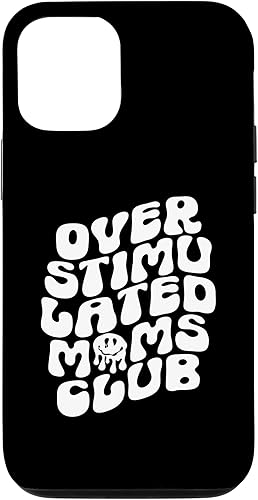 Miniatura 4 de Funda para iPhone 11 Pro Max Groovy Soverstimulated Moms Club divertida y moderna para mamá