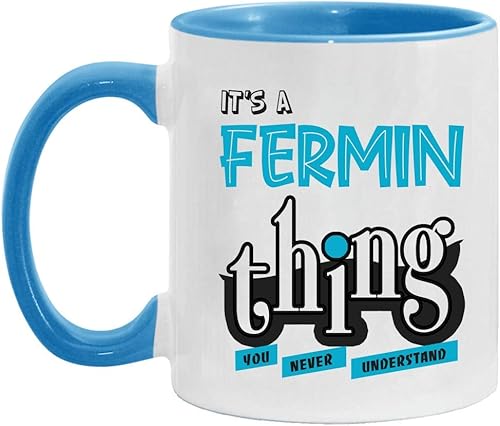 Miniatura 1 de Funny Mug Custom Name Fermin - It's a Fermin Thing You Never Understand - Fermin Mug Personalized Unique Gift Idea For Birthday, Valentine and