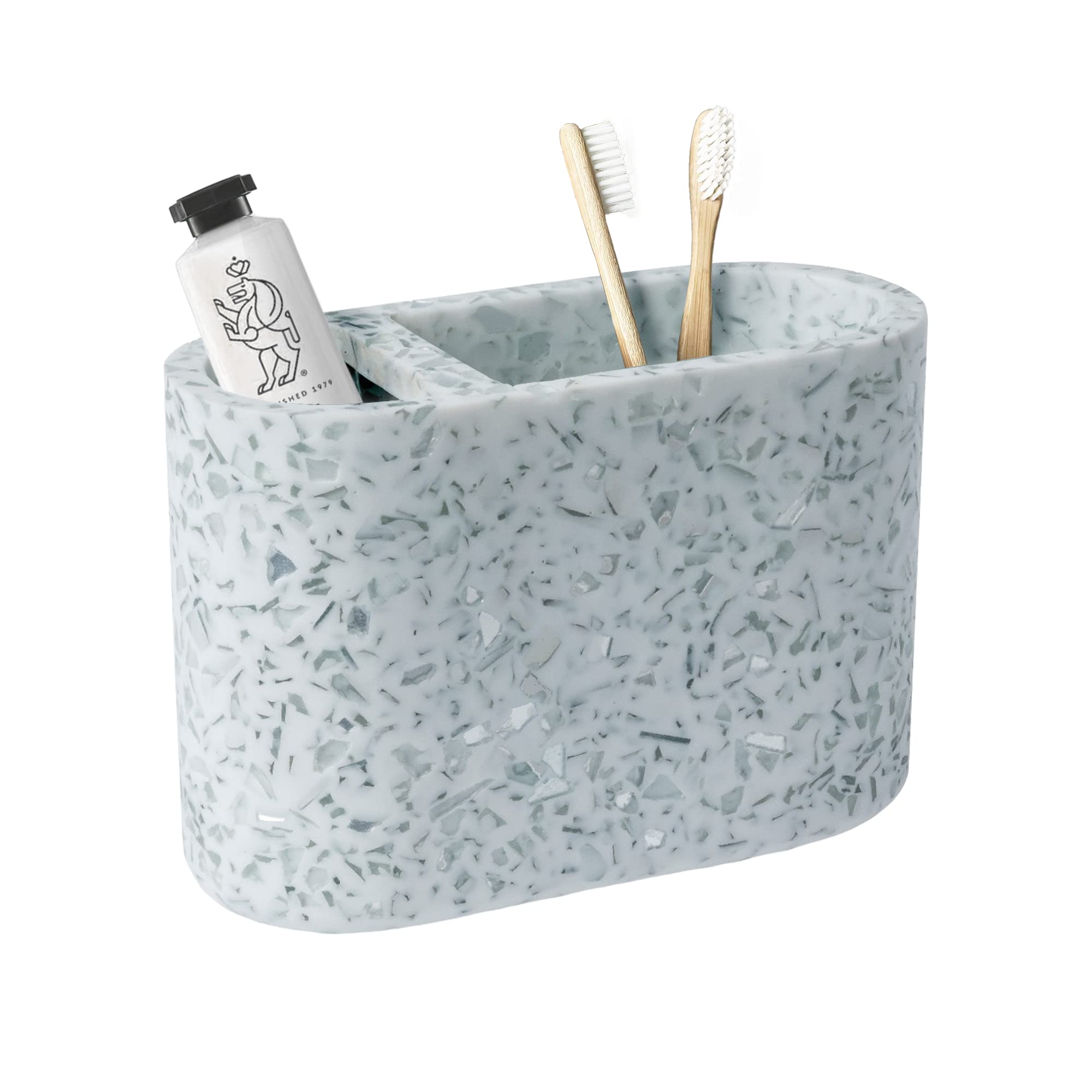 Blue Canyon Zenith Toothbrush Tidy, Polyresin Toothbrush Holder, Bathroom Storage Organizer, Electric Toothbrush Holder, Toothbrush Caddy, Bathroom Countertop Storage, Toothpaste Holders