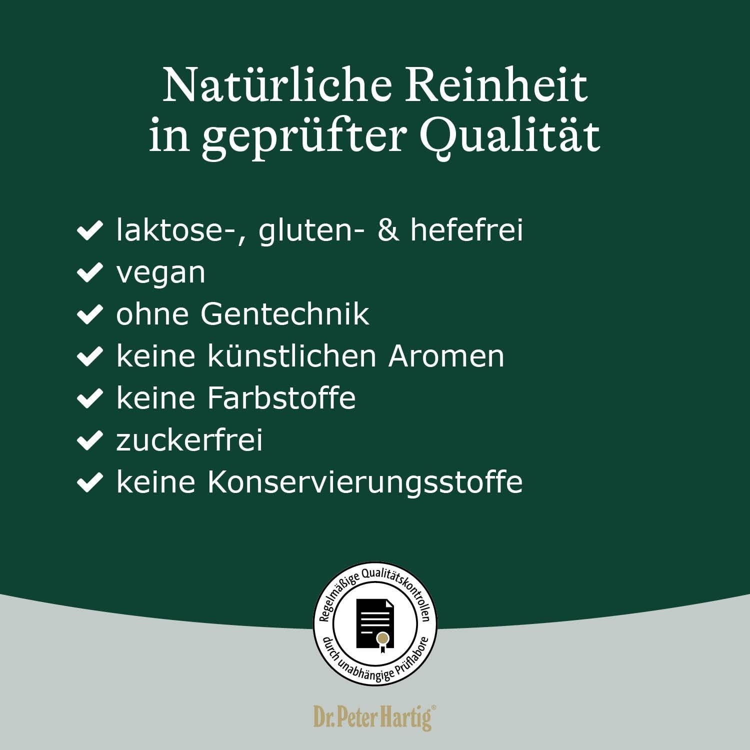 Dr. Peter Hartig Spirulina Premium 720 Presslinge Mikroalgenpulver Magnesium Calcium Kalium Phosphor Eisen Vitamine B12 C Vegan Lactose-, Gluten- und Hefefrei