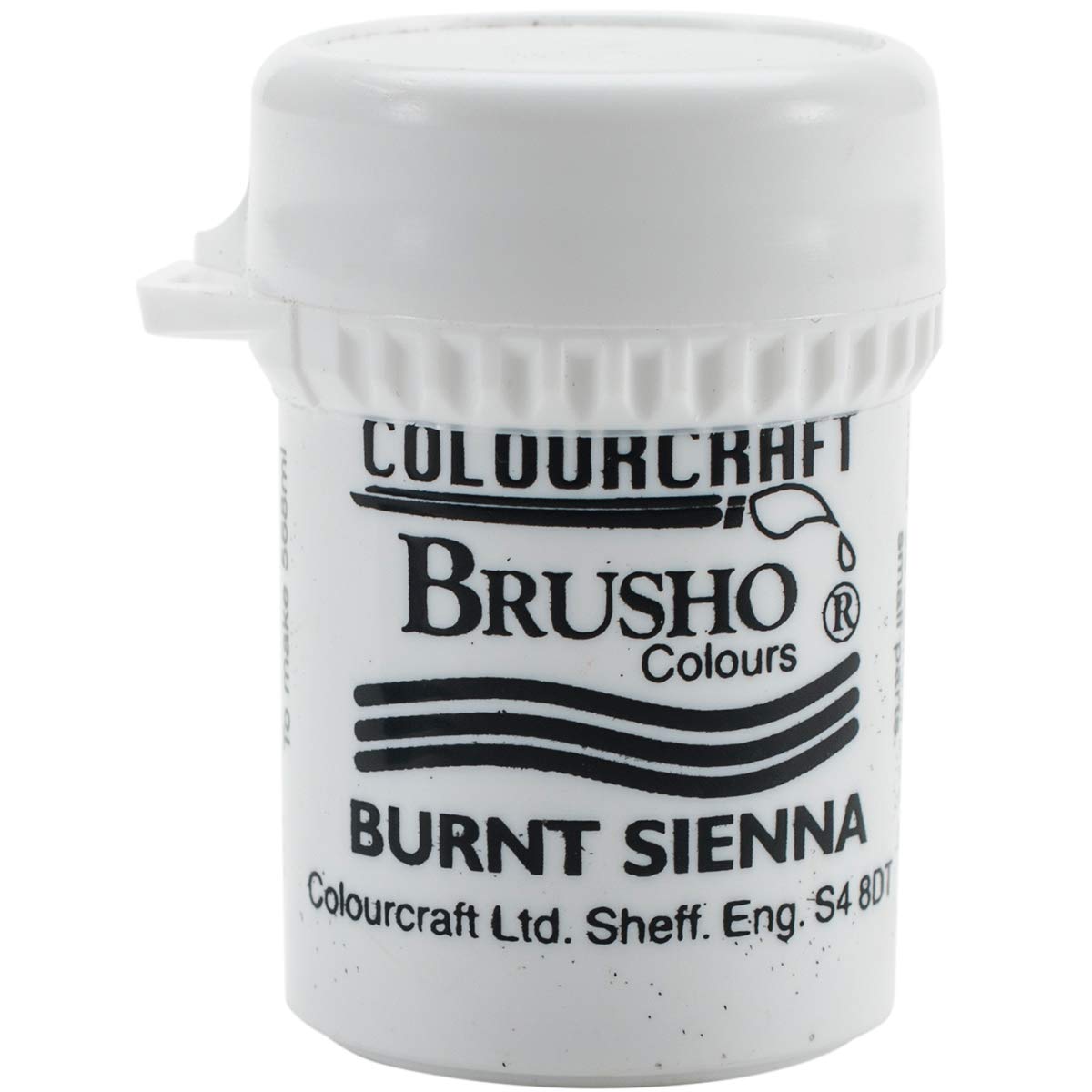 Brusho Crystal Colour 15g-Burnt Sienna Fabric