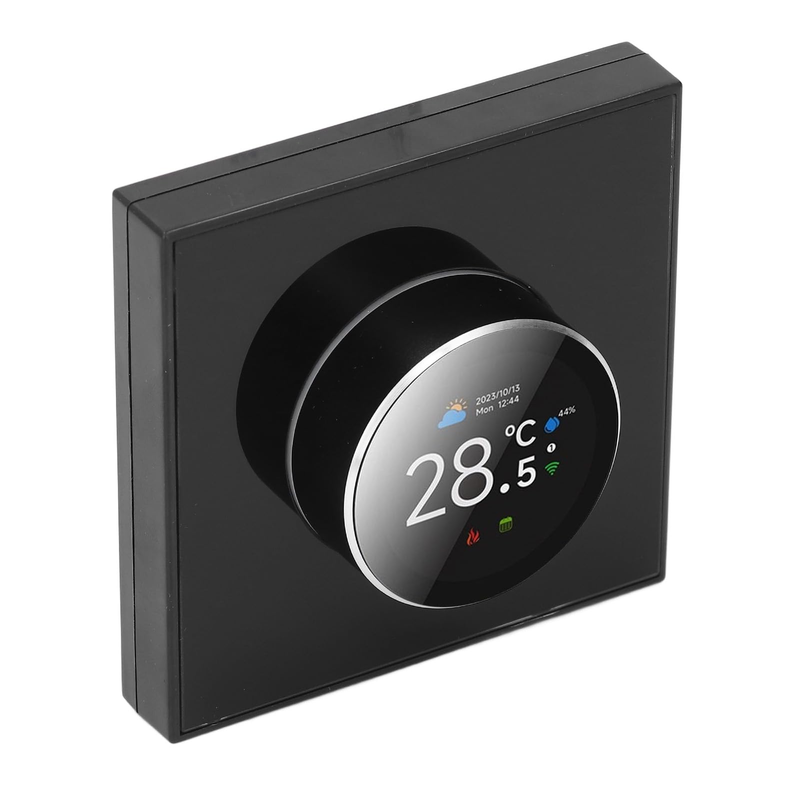 ANGGREK Smart Thermostat Digital Controller Temperatury Kontrola Głosu Karnowania Wi-Fi dla Aplikacji z 1,81 Cala Ekran TFT 2 Way Obracanie Pokrętła Ogrzewanie Wody 95-240VAC