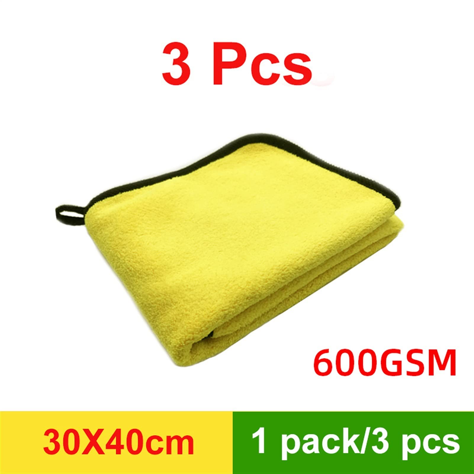 Paño de Limpieza de Microfibra Toalla de Secado de Microfibra para automóvil Paño de Microfibra para automóvil Toalla de Lavado Paño de Limpieza de Microfibra Toalla de Secado para Lavado de automóv