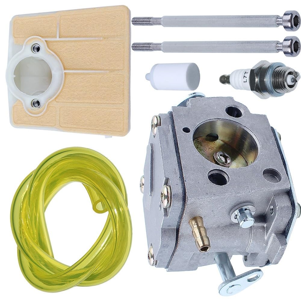 Kit de carburador con filtro de combustible compatible con motosierra 625 II 630 503280316 Motosierra Gasolina Accesorios de jardín