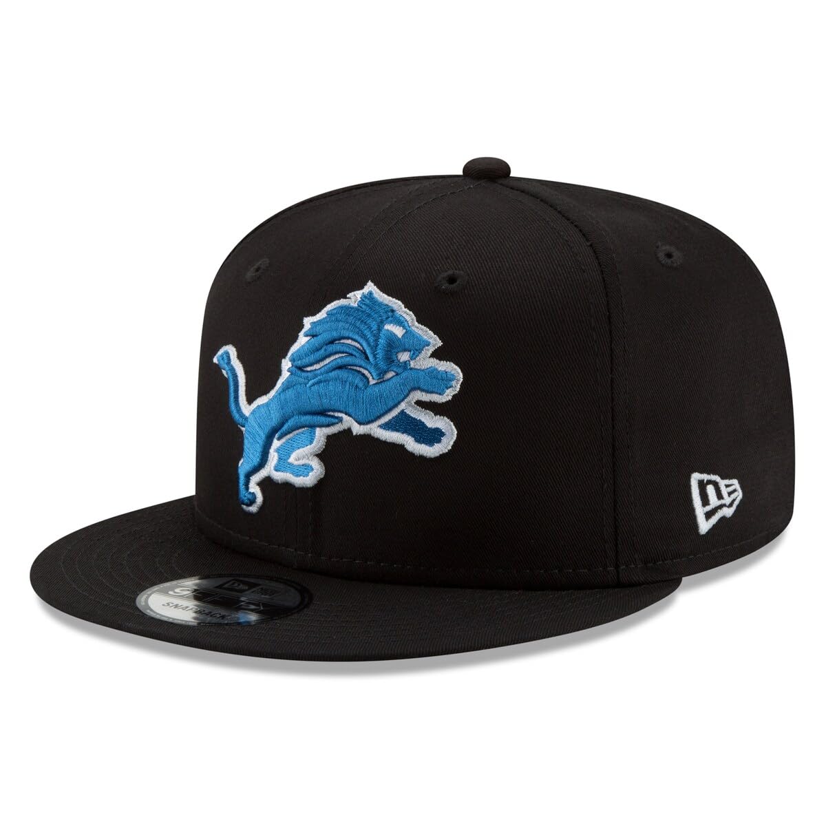 New Era NBA Men's 9Fifty Snapback Cap, Detroit Lions Black, One Size โ image 1