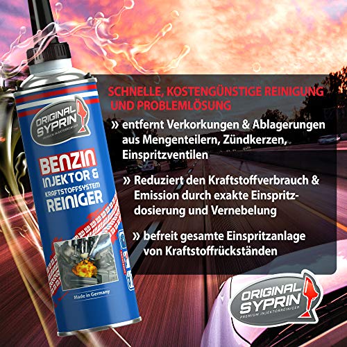 SYPRIN originele benzine reiniger injector brandstofsysteem benzine systeemreiniger spuitmondreiniger injectiesysteem - Afbeelding 3