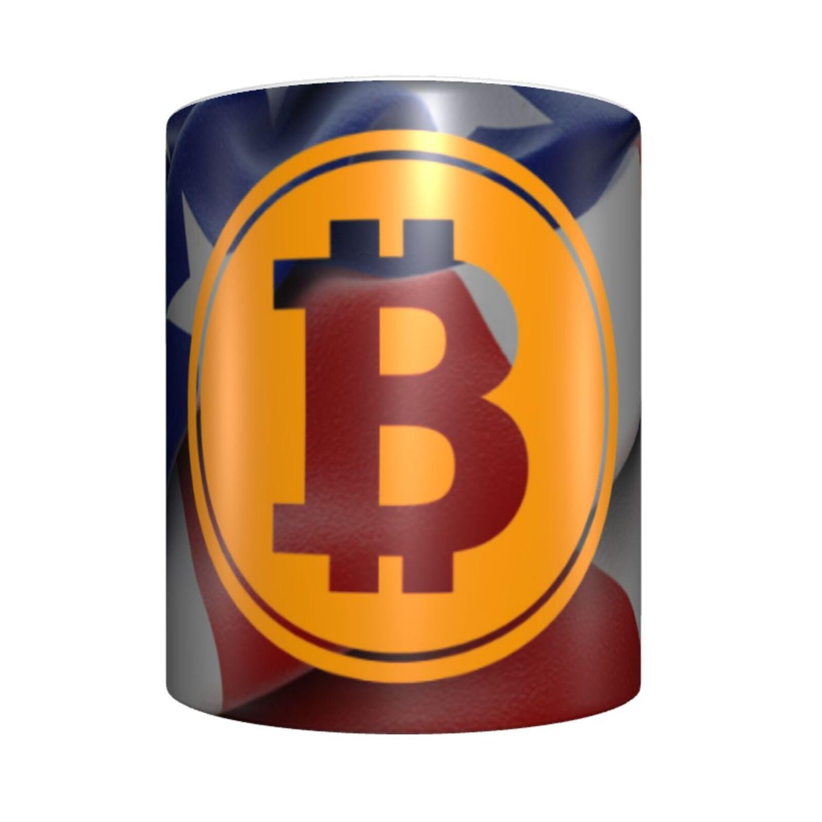Amazon.com: Bitcoin Maximalist Symbol Logo Cryptocurrency American Flag  Coffee Mugs | Funny 11 Oz Mugs For Home, Office| Unique Gift For Him/Her :  Home & Kitchen