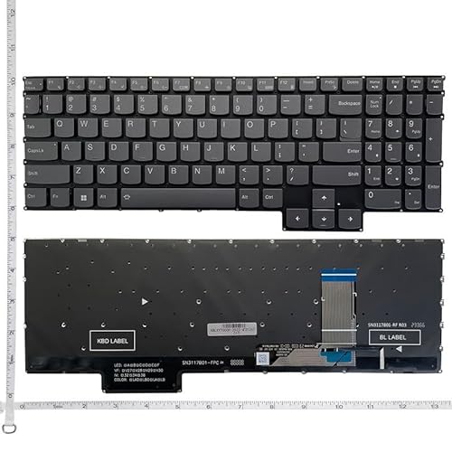 Legion Slim 5 16APH8/16IRH8 Y9000X R9000X 2022 G5000 APH8 R7000P y7000p irh8 15APH8 2023用USキーボード(Backlit)