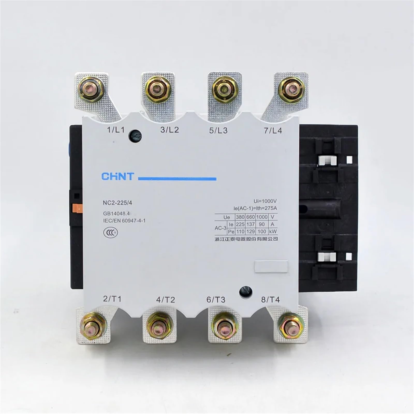 YWZVBSDCS Power Contactor NC2 Series 3P AC contactor NC2-500 110V 127V 220V 380V