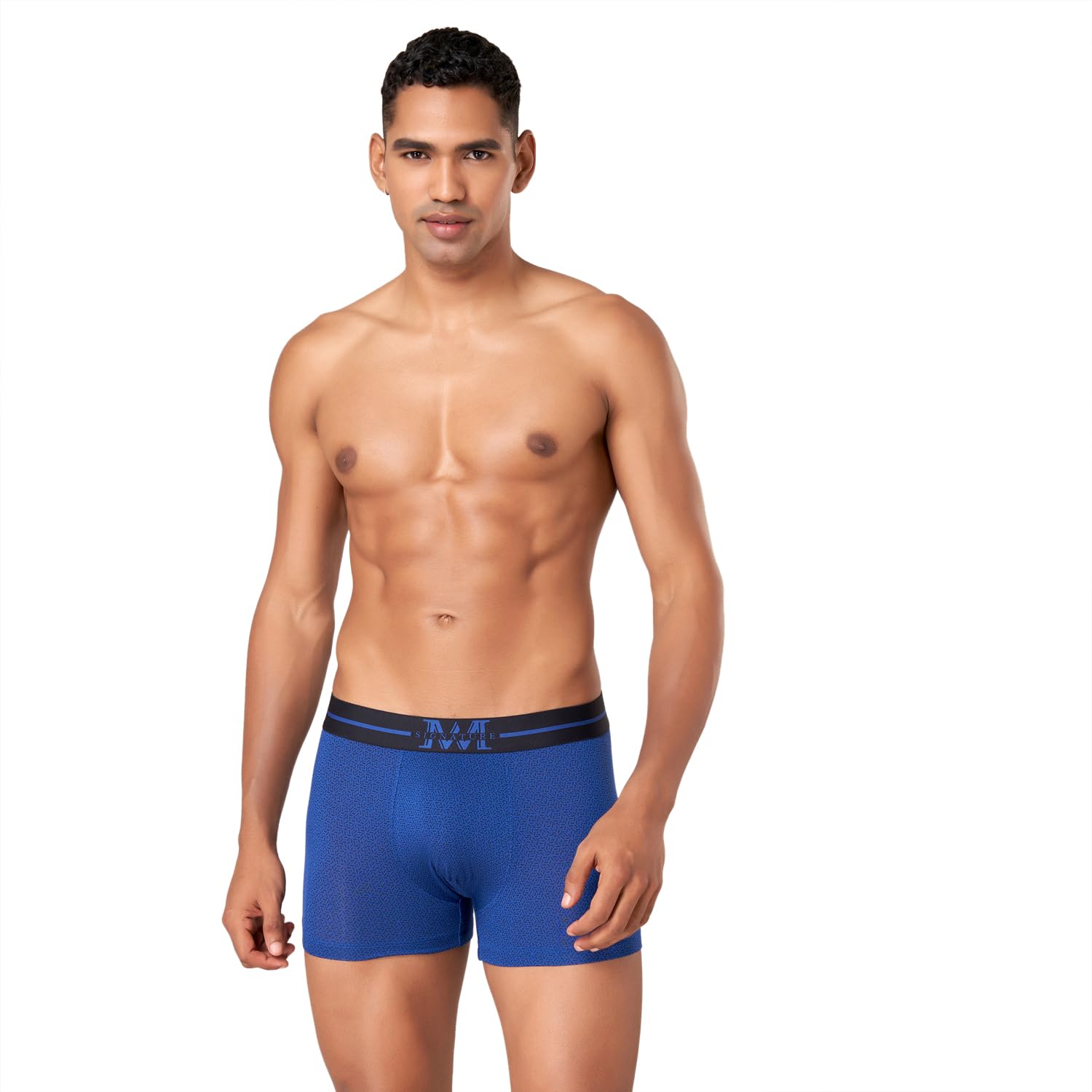 Macroman M-Series MW Signature Collection by Rohit Bal Premium Modal, pantaloncini da uomo in spandex