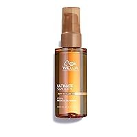 Wella Professionals Ultimate Smooth Miracle Oil Serum - Olio Capelli con Squalano e Omega 9