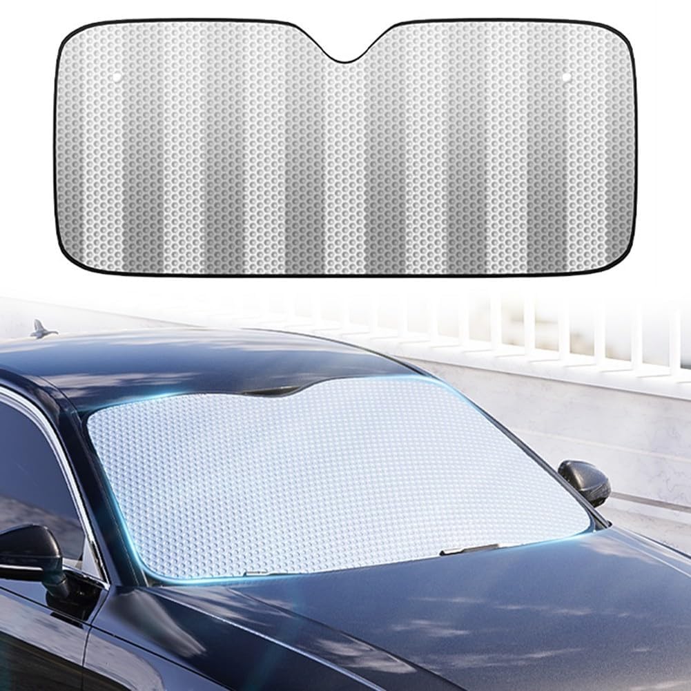 WZKSZMEFG for Chery Omoda 5 C5 Fownix FX 2022-2025 Car Windscreen Sunshade,Heavy Duty Anti UV Foldable Front Window Sun Visor Shield,Heat Reflective Premium Cooling Protector