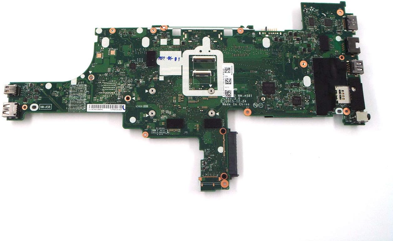 Parts for Lenovo ThinkPad T460 Motherboard i7-6600U UMA Graphics System Board 01AW348