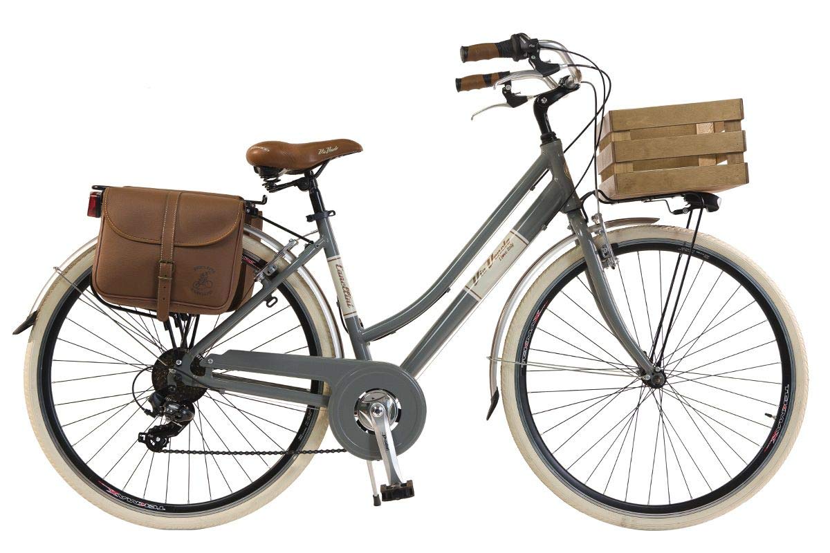 Via Veneto by Canellini Bici Vélo Citybike Byciclette CTB Femme Dame Vintage Retro Via Veneto Aluminium Boite