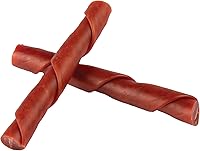 Vista 4 de DreamBone Twistz relleno de 10 unidades, masticables sin cuero crudo