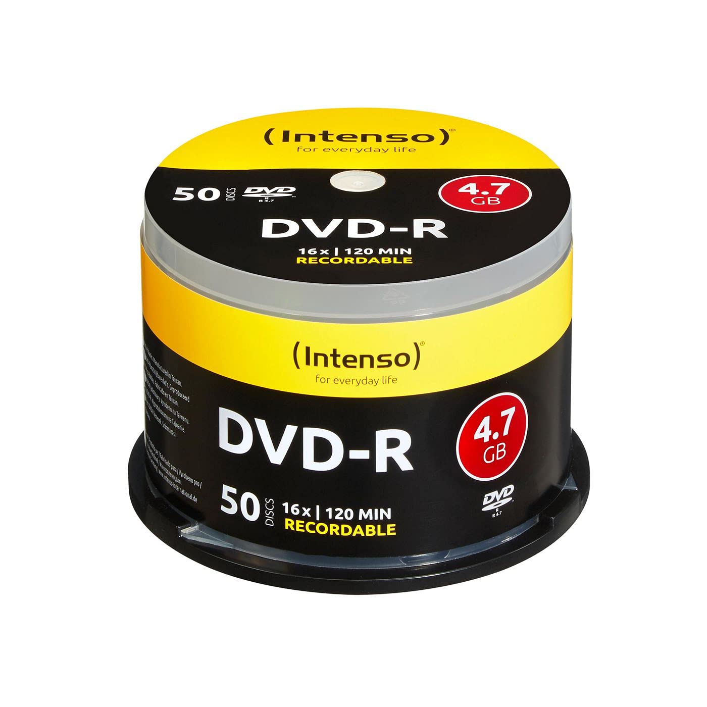 Intenso DVD-R 4.7GB, 16x, 4101155